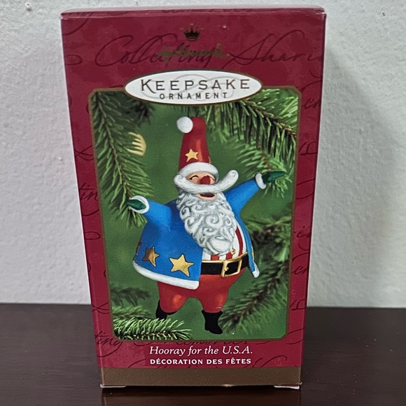 Hallmark Keepsake Ornament Hooray for the U.S.A. 2000 - Picture 1 of 8